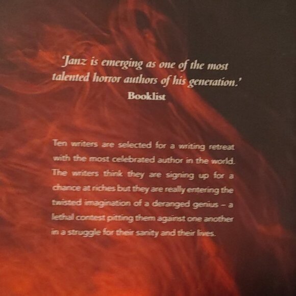 3/$13 *** Host Pick *** Dark Game by Jonathan Janz adult hardcover horror Book - Picture 7 of 8